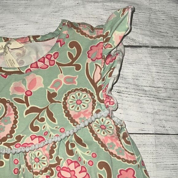 Matilda Jane Clothing MJ Growing Season Pearl Dress Happy and Free Paisley sz 6 - Picture 3 of 6